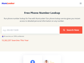 'whosenumber.com' screenshot