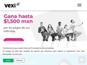 'vexi.mx' screenshot