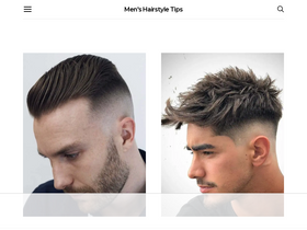 'menshairstyletips.com' screenshot