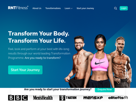 'rntfitness.co.uk' screenshot