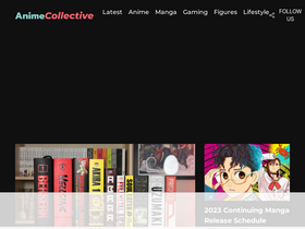 'animecollective.com' screenshot