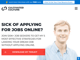 'cultivatedculture.com' screenshot