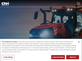 'cnhindustrial.com' screenshot