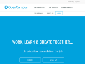 'opencampus.net' screenshot