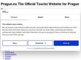 'prague.eu' screenshot