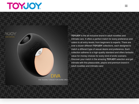 toyjoy.eu homepage screenshot