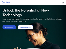 'spirent.com' screenshot