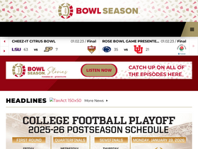 'bowlseason.com' screenshot