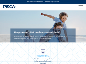 'ipeca.fr' screenshot