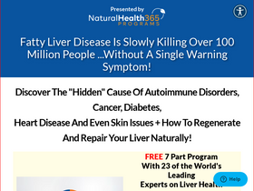 'stopfattyliver.com' screenshot