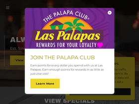 'laspalapas.com' screenshot