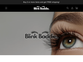 Blink Baddie. website screenshot