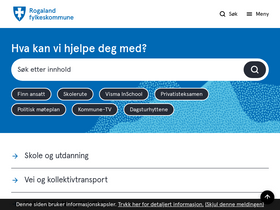 'rogfk.no' screenshot