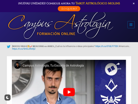 'campus-astrologia.es' screenshot
