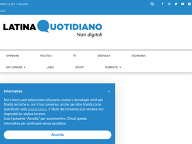 'latinaquotidiano.it' screenshot