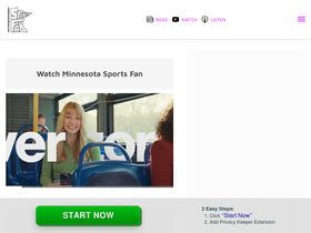 'minnesotasportsfan.com' screenshot