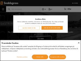 'snabbgross.se' screenshot