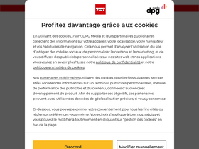 '7sur7.be' screenshot