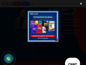 'vglearningdestination.com' screenshot