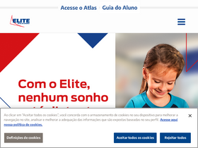 'ensinoelite.com.br' screenshot