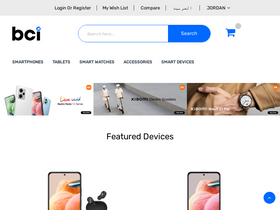 'bcimobilestore.com' screenshot