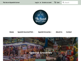 thesecretspanishcorner.com.au homepage screenshot