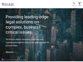 'willkie.com' screenshot
