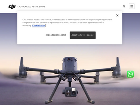 'dji-store.it' screenshot