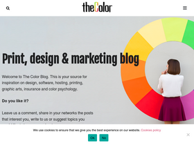 'thecolor.blog' screenshot