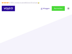 'voys.nl' screenshot