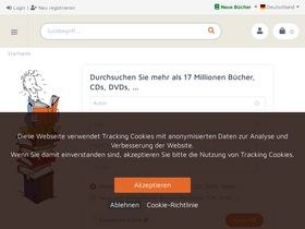 'buchfreund.de' screenshot
