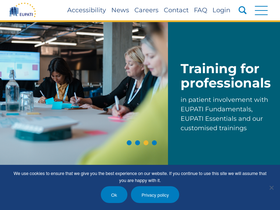 'eupati.eu' screenshot