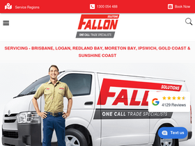 'fallonsolutions.com.au' screenshot