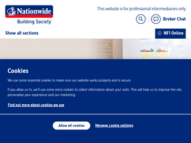 'nationwide-intermediary.co.uk' screenshot