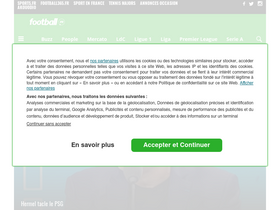 'football.fr' screenshot