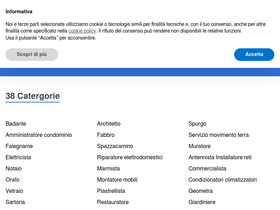 'operis.it' screenshot