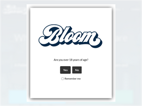 'bloommedicinals.com' screenshot