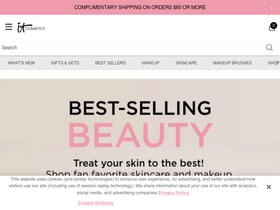 'itcosmetics.com' screenshot