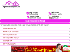 'ngoinhahanhphuc.vn' screenshot