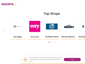 'nakarta.com' screenshot