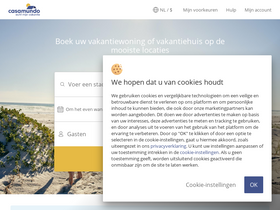 'casamundo.nl' screenshot