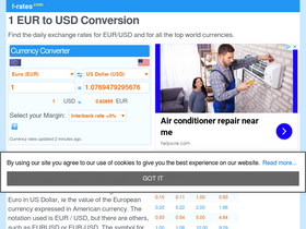 'f-rates.com' screenshot