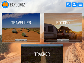 'exploroz.com' screenshot