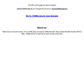 'd123movies.to' screenshot