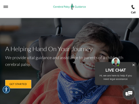 'cerebralpalsyguidance.com' screenshot
