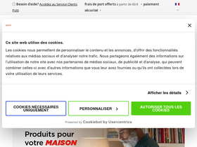 'polti.fr' screenshot