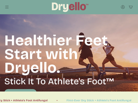 dryello.com homepage screenshot