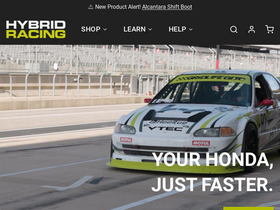 'hybrid-racing.com' screenshot