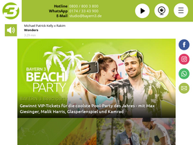 'bayern3.de' screenshot