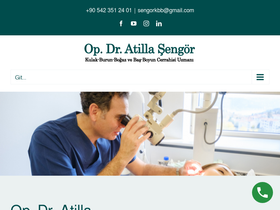 'atillasengor.net' screenshot